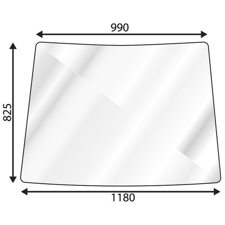 TUULILASI FORD 2610-8830 Q-OHJAAMO